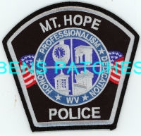 WEST VIRGINIA,MOUNT MT HOPE POLICE 4